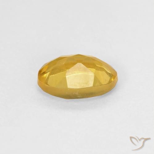 Berillo Dorato naturale da 0.79 ct, Ovale, VS