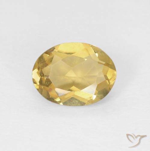 Berillo Arancio dorato naturale da 1.20 ct, Ovale, VVS