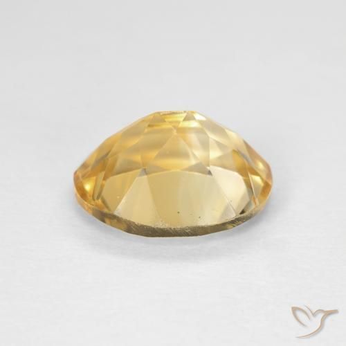 Berillo Oro medio naturale da 3.14 ct, Ovale, VVS