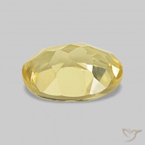Berillo Oro chiaro naturale da 1.14 ct, Ovale, VS