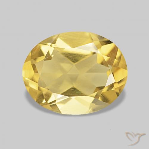 Berillo Arancio dorato naturale da 1.93 ct, Ovale, VS