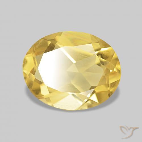 Berillo Arancio dorato naturale da 1.93 ct, Ovale, VS