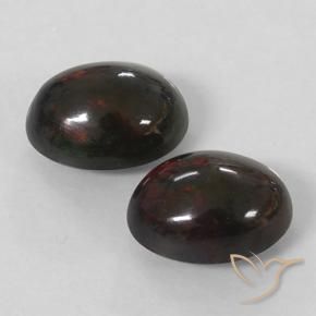 Gemme di Opale nero Multicolore naturale da 2.53 ct, Ovale, Opaco