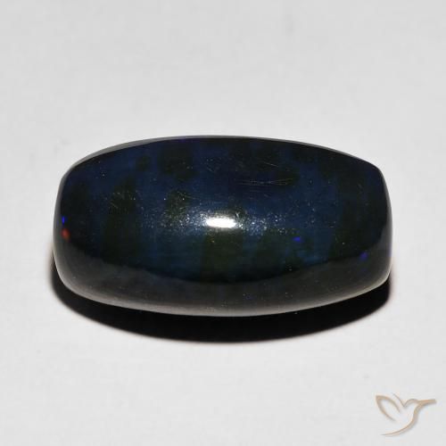 Opale nero Multicolore naturale da 4.60 ct, Cuscino, Opaco