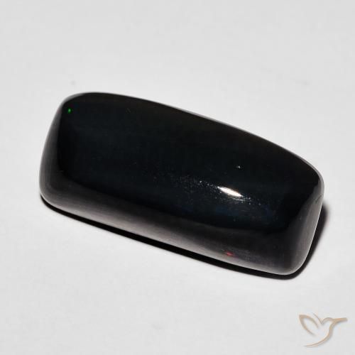 Opale nero Multicolore naturale da 4.00 ct, Cuscino, Opaco