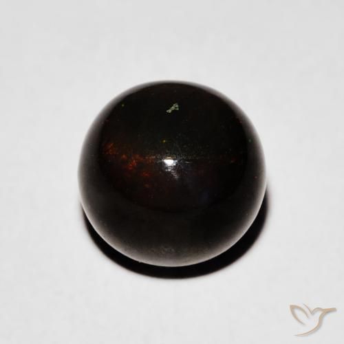 Opale nero Multicolore naturale da 1.47 ct, Sfera, Opaco