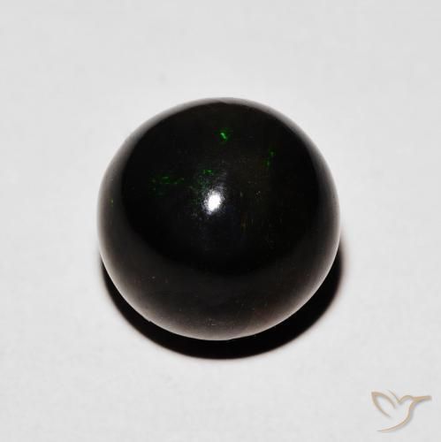 Opale nero Multicolore naturale da 5.66 ct, Sfera, Opaco
