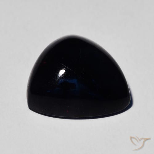 Opale nero Multicolore naturale da 4.85 ct, Taglio trillion, Opaco