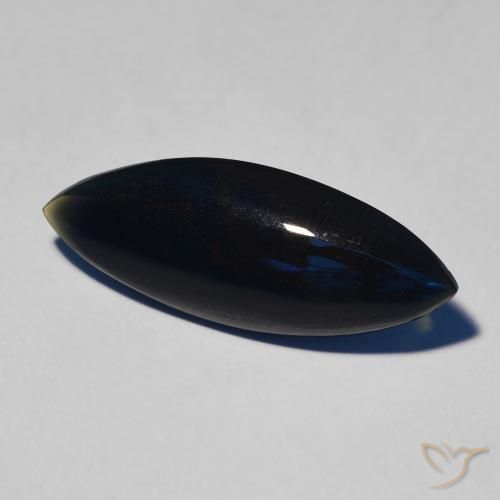 Opale nero Multicolore naturale da 3.73 ct, Taglio marquise, Opaco