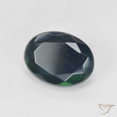 Opale nero Multicolore naturale da 1.68 ct, Ovale, Traslucido