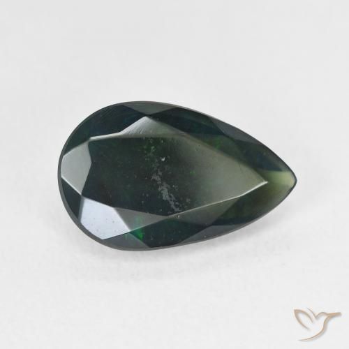 Opale nero Multicolore naturale da 2.17 ct, Forma a pera, Traslucido