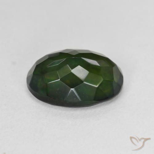 Opale nero Multicolore naturale da 2.75 ct, Ovale, Traslucido