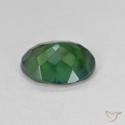 Opale nero Multicolore naturale da 1.42 ct, Ovale, Traslucido