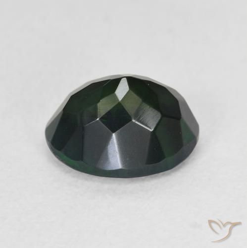 Opale nero Multicolore naturale da 1.12 ct, Ovale, Traslucido