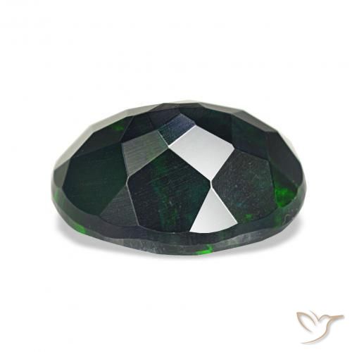 Opale nero Multicolore naturale da 1.36 ct, Ovale, Opaco