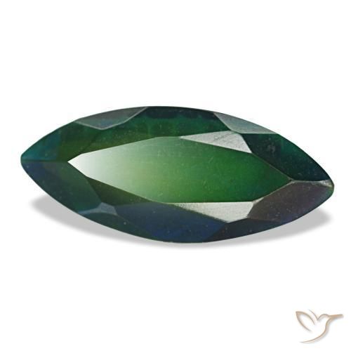 Opale nero naturale multicolore da 1,77 ct, marchesa, traslucido