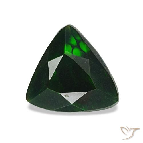 Opale nero naturale multicolore da 1,06 ct, trillion, opaco