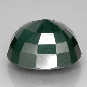 Eliotropio naturale verde da 102,65 ct, taglio ovale, opaco