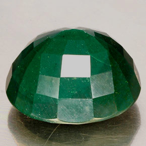 Eliotropio naturale verde da 90,45 ct, taglio ovale, opaco