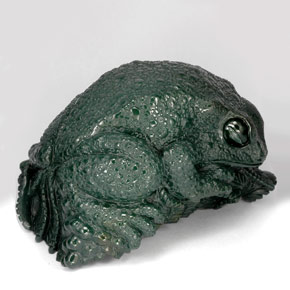 Eliotropio naturale verde da 931,99 ct, forma fantasia, opaco