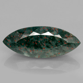 Eliotropio naturale verde da 12,01 ct, marchesa, opaco