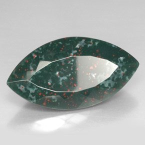 Eliotropio naturale verde da 36,76 ct, marchesa, opaco