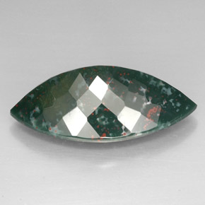Eliotropio naturale verde da 36,76 ct, marchesa, opaco