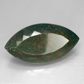Eliotropio naturale verde da 46,64 ct, marchesa, opaco