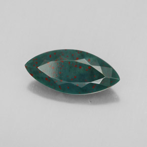 Eliotropio naturale verde da 2,13 ct, marchesa, opaco