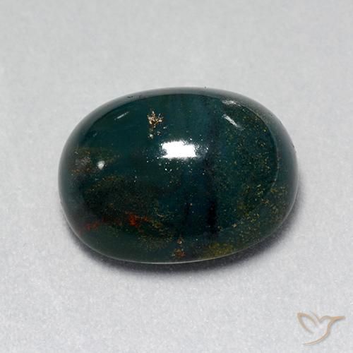 Pietra del sangue Multicolore naturale da 10.52 ct, Ovale, Opaco