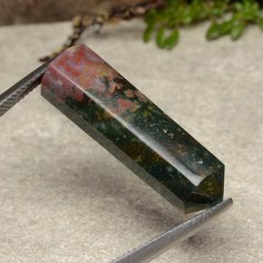 Pietra del sangue Multicolore naturale da 18.49 ct, Forma fantasia, Opaco