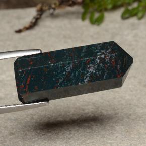 Eliotropio naturale multicolore da 18,06 ct, forma fantasia, opaco