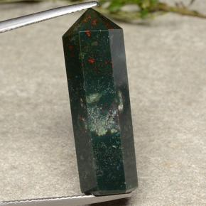 Eliotropio naturale multicolore da 19,56 ct, forma fantasia, opaco