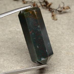 Eliotropio naturale multicolore da 21,25 ct, forma fantasia, opaco