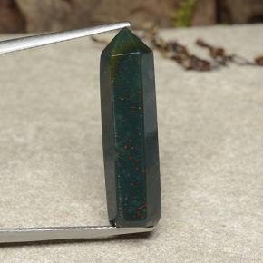 Eliotropio naturale multicolore da 12,96 ct, forma fantasia, opaco