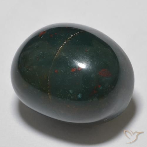 Pietra del sangue Multicolore naturale da 14.90 ct, Ovale, Opaco