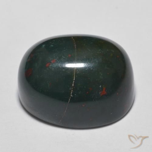 Pietra del sangue Multicolore naturale da 14.90 ct, Ovale, Opaco