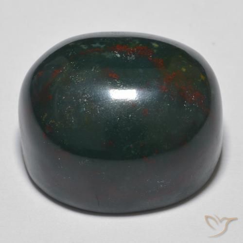 Pietra del sangue Multicolore naturale da 34.30 ct, Ovale, Opaco