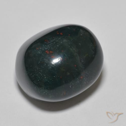 Pietra del sangue Multicolore naturale da 23.18 ct, Ovale, Opaco