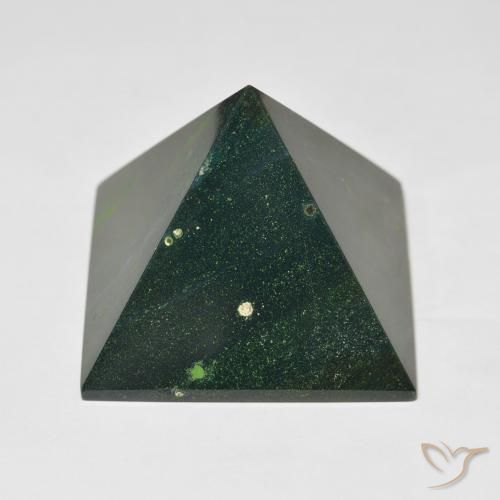 Pietra del sangue Verde scuro naturale da 125.94 ct, Quadrato, Opaco