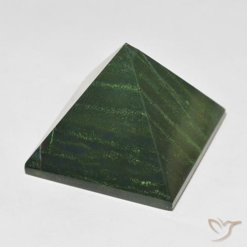 Pietra del sangue Verde medio naturale da 95.77 ct, Quadrato, Opaco