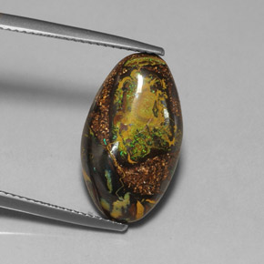 Opale masso Multicolore naturale da 11.02 ct, Forma fantasia, Opaco