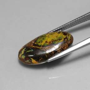 Opale masso Multicolore naturale da 11.02 ct, Forma fantasia, Opaco