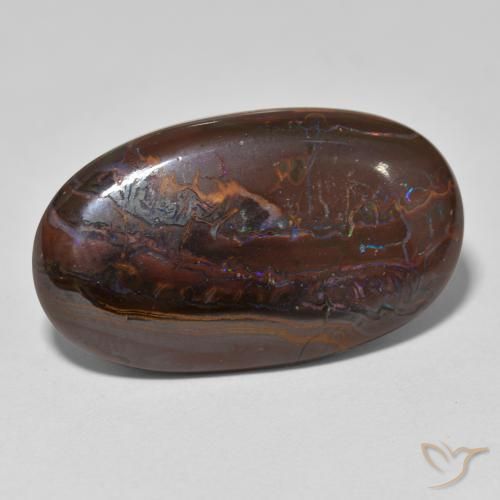 Opale masso Multicolore naturale da 20.92 ct, Ovale, Opaco