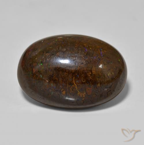 Opale masso Multicolore naturale da 23.34 ct, Ovale, Opaco