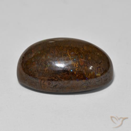 Opale masso Multicolore naturale da 23.34 ct, Ovale, Opaco