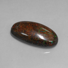 Opale masso Multicolore naturale da 18.55 ct, Taglio ovale, Opaco