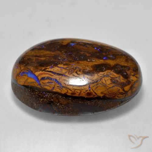 Opale masso Multicolore naturale da 22.67 ct, Ovale, Opaco