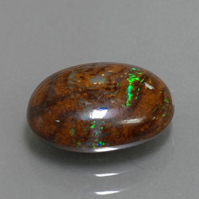 Opale masso Multicolore naturale da 2.81 ct, Taglio ovale, Opaco
