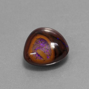 Opale masso Multicolore naturale da 2.05 ct, Forma a pera, Opaco